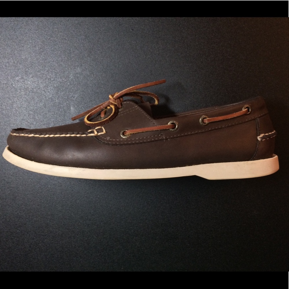 LL BEAN BOAT SHOES MOCHA